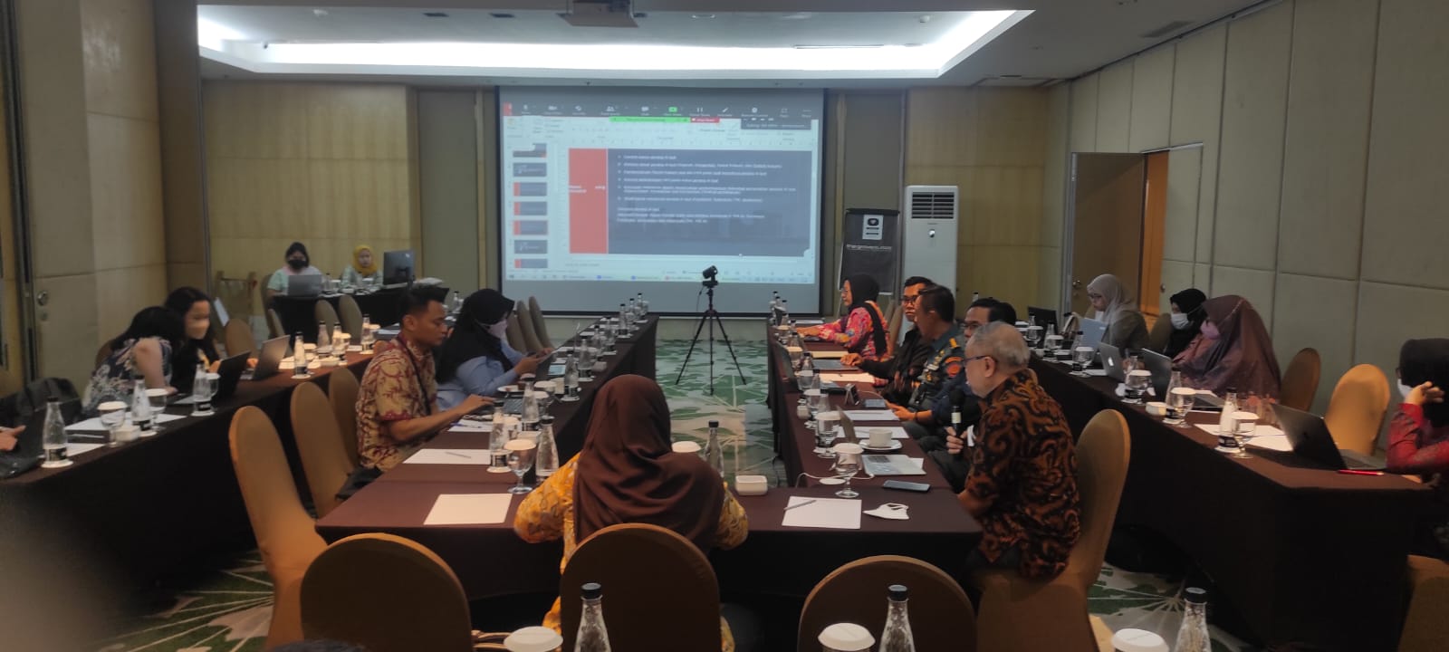 Rapat Persiapan Penyelenggaraan Kegiatan Diskusi Interaktif dan Koordinasi Panitia Tetap Penerapan dan Penelitian Hukum Humaniter Internasional