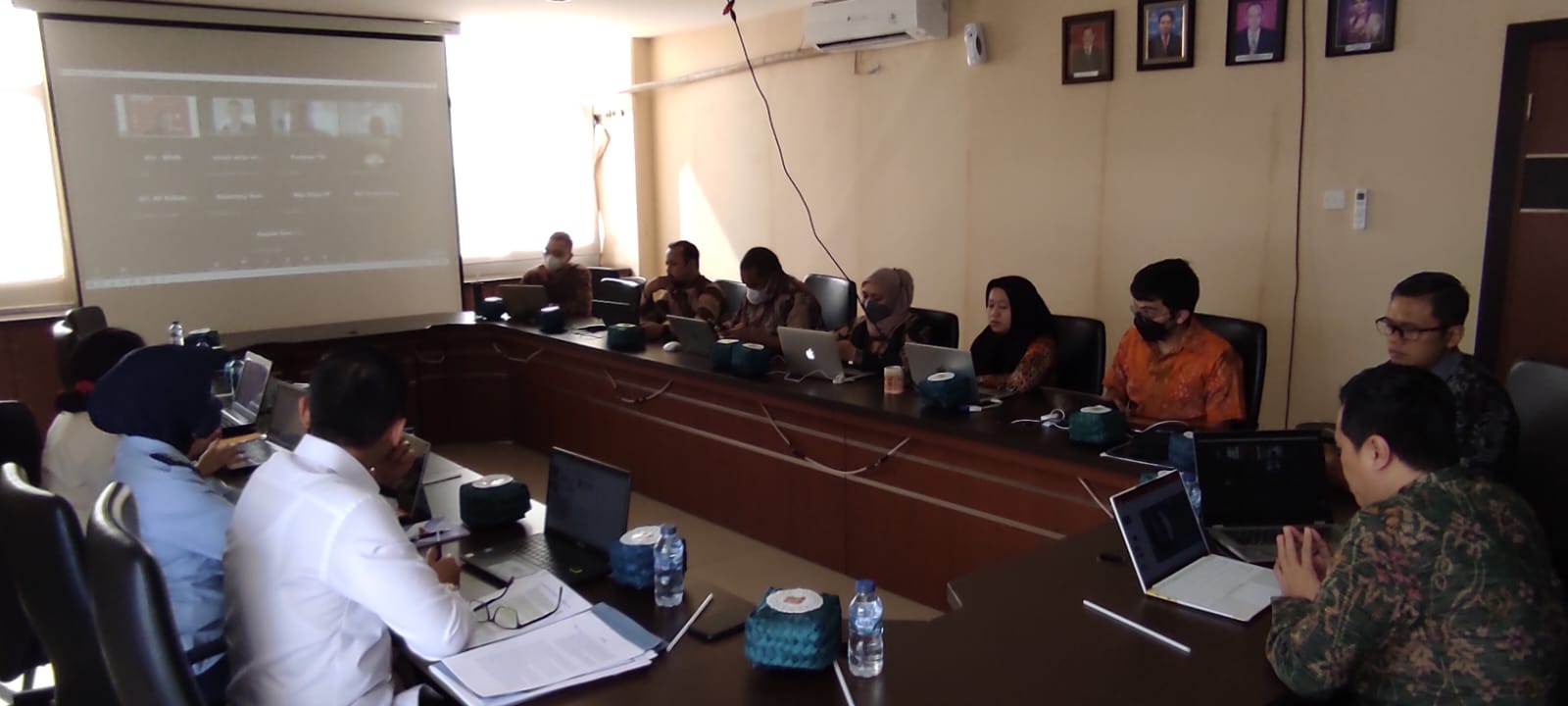 Rapat Penyelarasan Nasmik RUU tentang Pengesahan Memorandum Saling Pengertian antara Kemhan RI dan Kementerian Pertahanan Persatuan Emirat Arab tentang Kerja Sama di Bidang Pertahanan