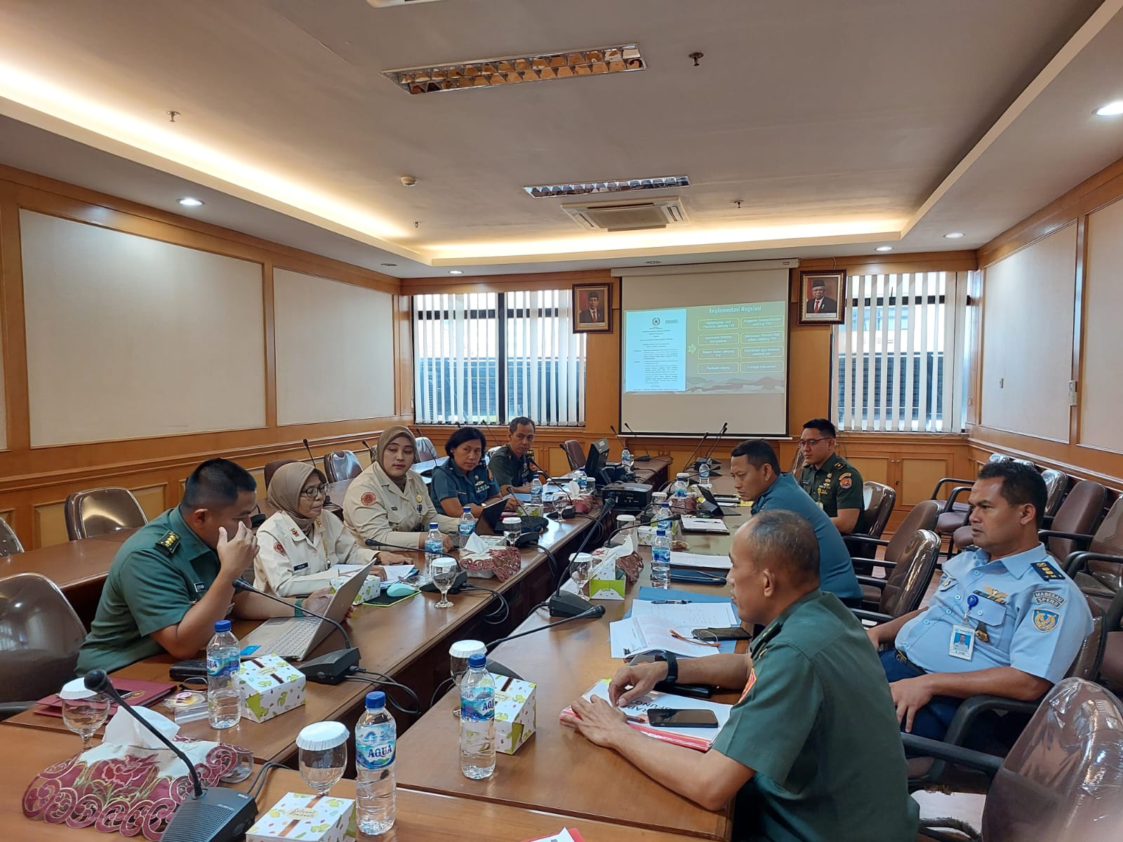Rapat Koordinasi Terkait Jabatan Fungsional TNI