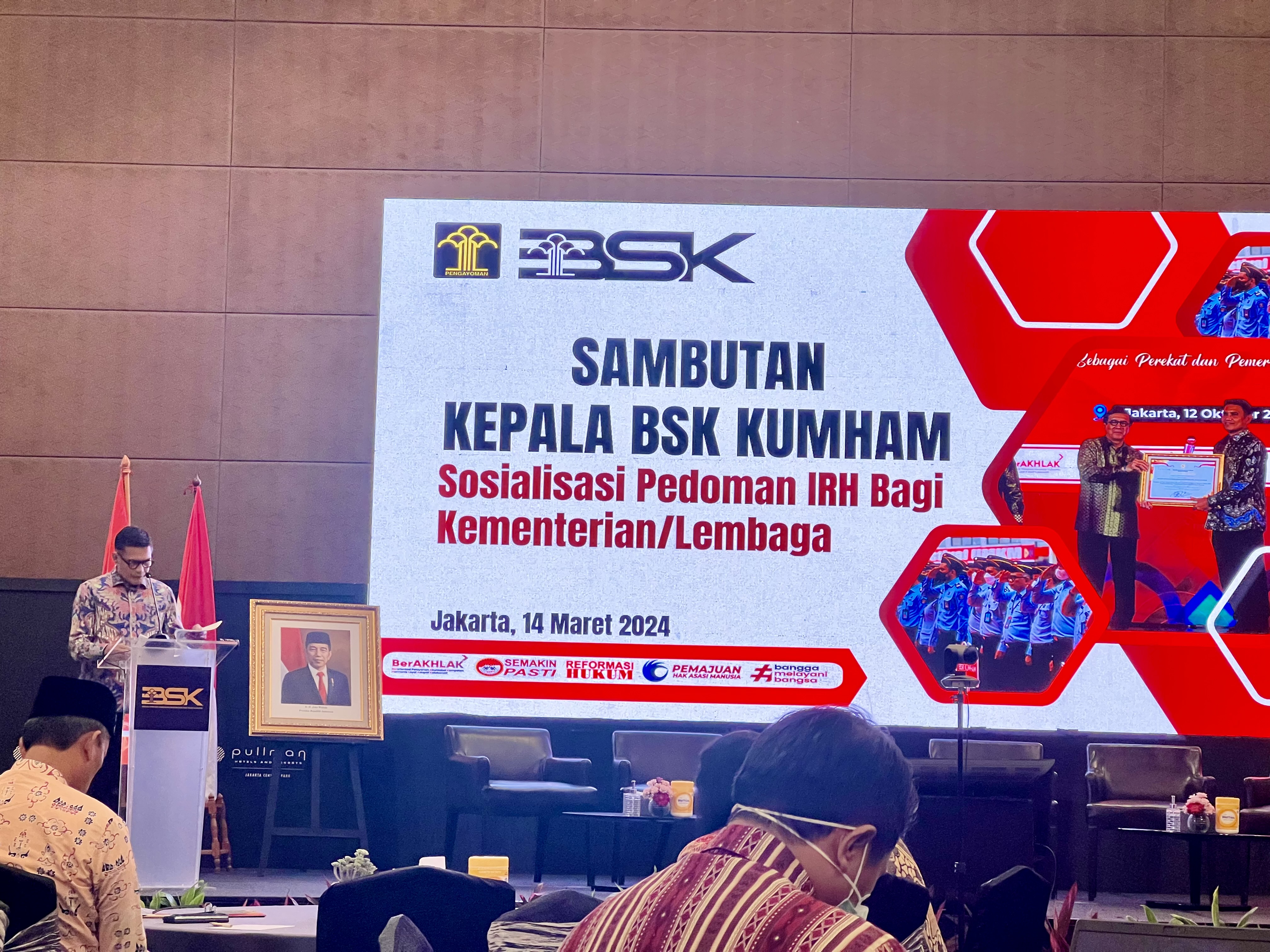 Sosialisasi Pedoman Penilaian Indeks Reformasi Hukum pada Kementerian/Lembaga